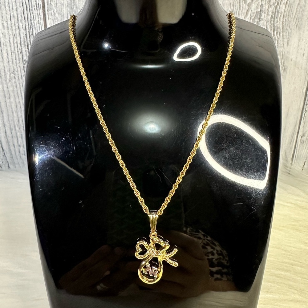 NINA RICCI limited edition charm bag necklace
